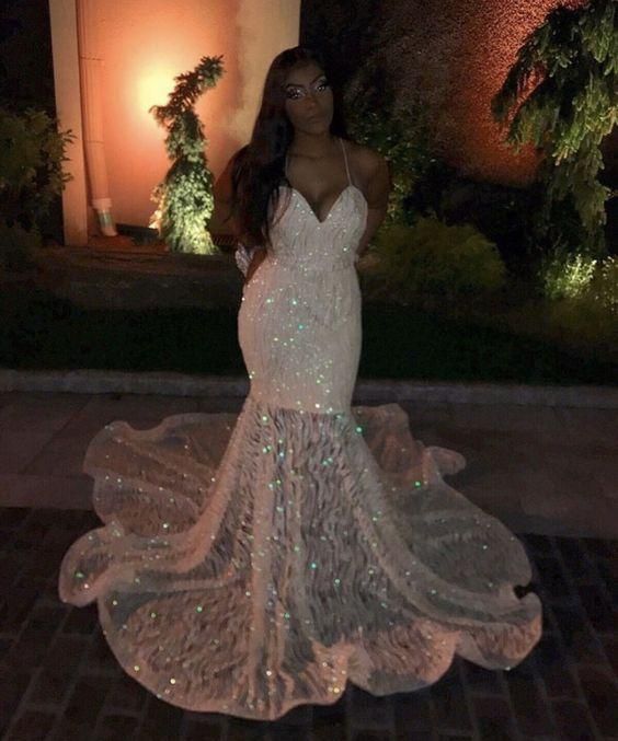 long prom dress party mermaid gown fg1115