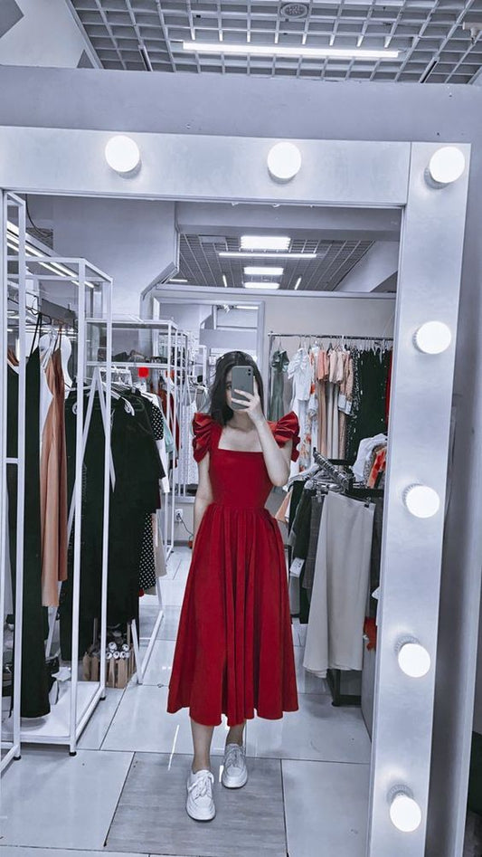 Robe de soirée rouge fg1866