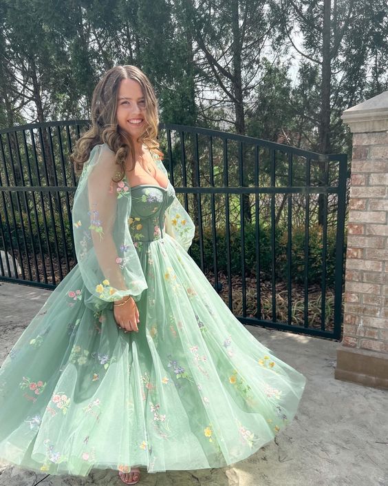 Green Prom Dresses, Formal Graduation Evening Dresses fg2011