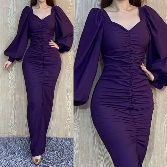 Robes de bal violettes, robes de soirée formelles fg1750