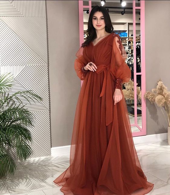 Fahsion party dress, evening dress, Long Prom Dress fg1712