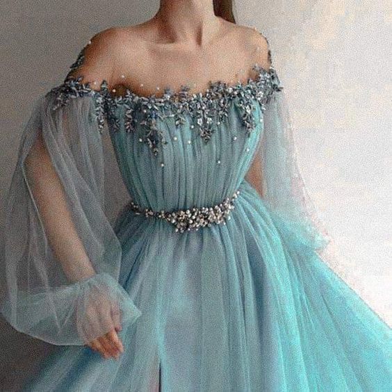 A-line Evening/Prom Dresses fg1696