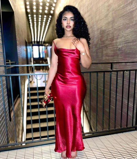 Robe de bal rouge sexy fg2302