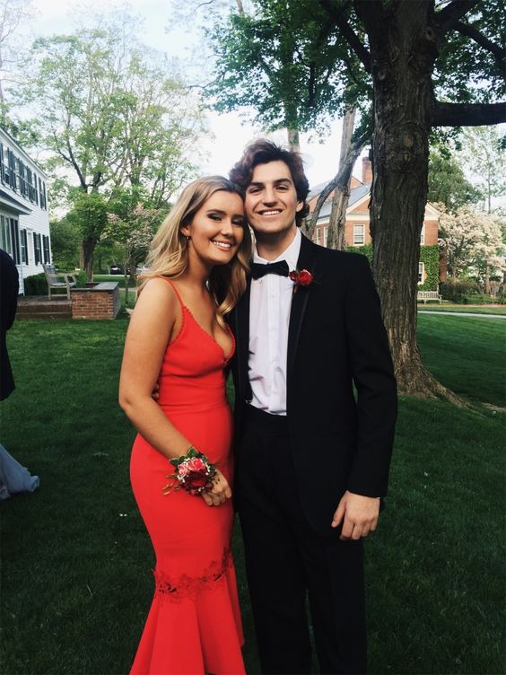 Red Prom Dresses Long Evening Dresses fg2160