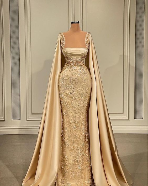 Champagne Satin Women Formal Evening Party Prom Gowns fg2239 formalgowns Champagne Satin Women Formal Evening Party Prom Gowns fg2239 formalgowns