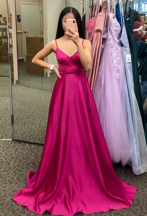 pinkes Ballkleid fg1278