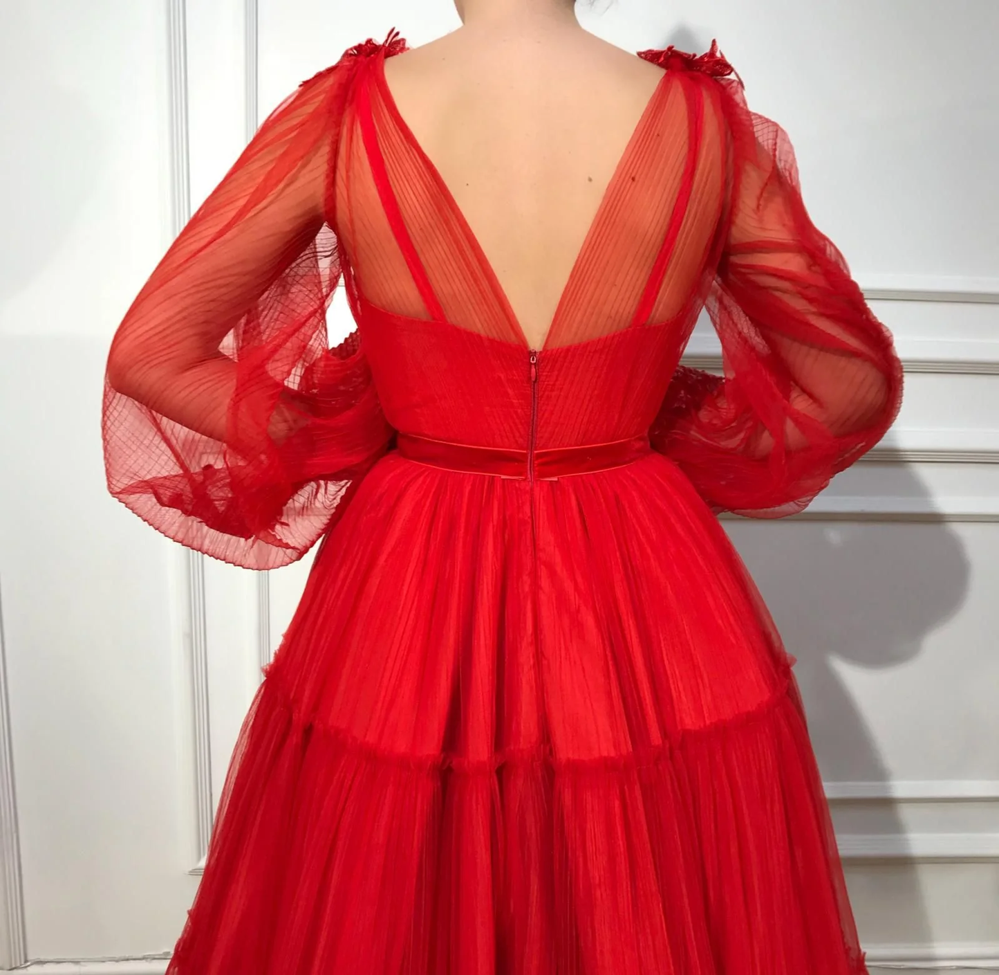 Red Long prom dress Evening Gown Party Dress fg3244