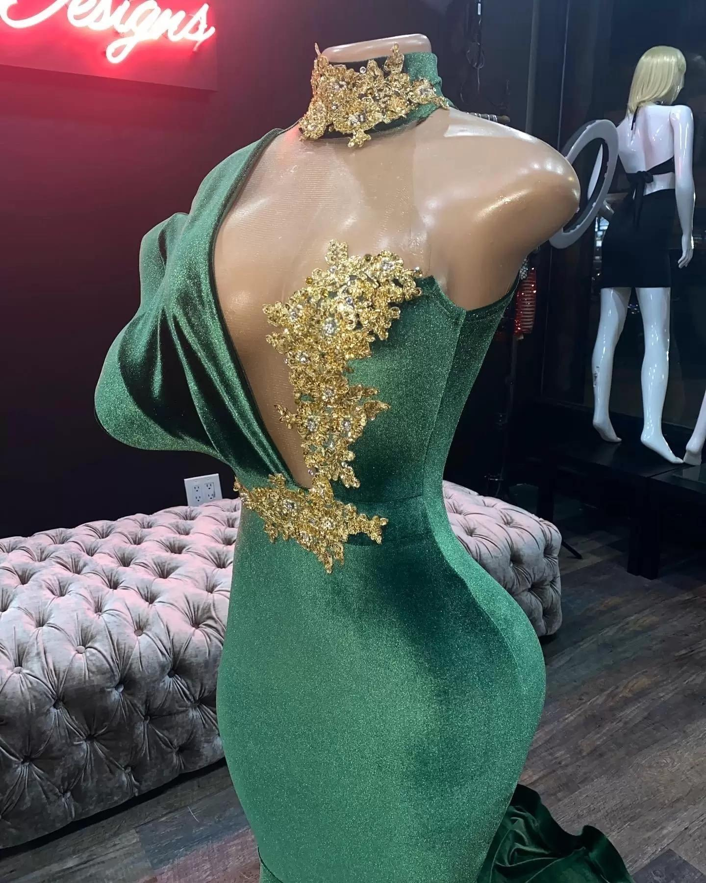 Grüne Abendkleider, Langes Ballkleid fg3337