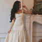 Elegant Square Neck Maxi Dress Sleeveless Women's Party Dress   fg7378