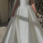 Vintage wedding dress Off the shoulders for women Satin lace-up bridal dress Custom made     fg6129