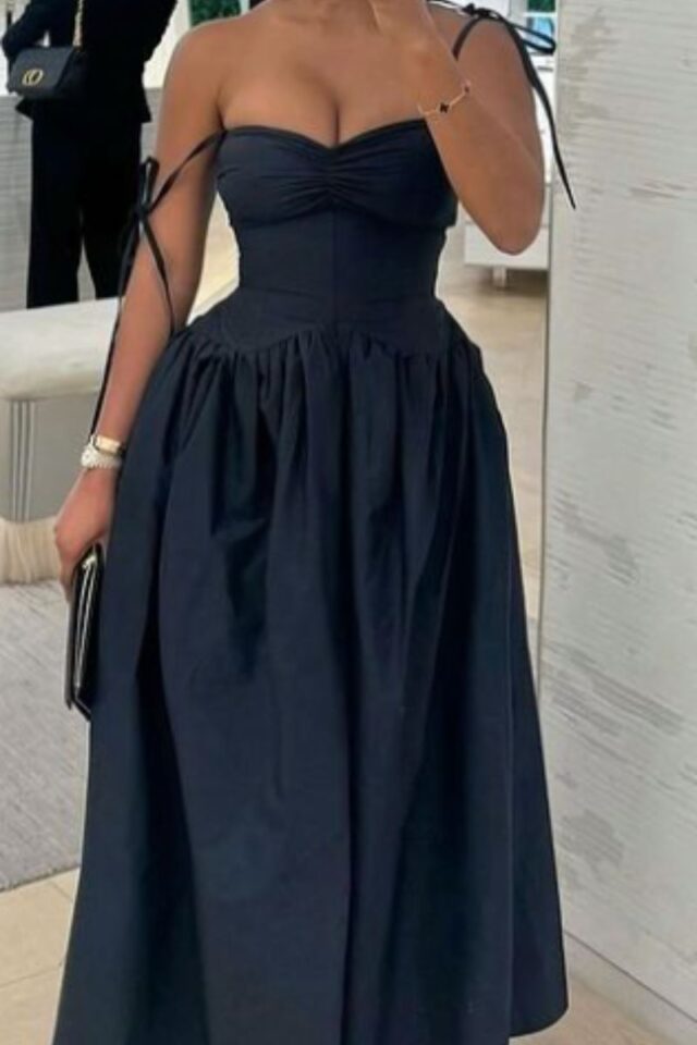 Navy Blue A Line Prom Dress Elegant Evening Party Dress fg7316 formalgowns Navy Blue A Line Prom Dress Elegant Evening Party Dress fg7316 formalgowns