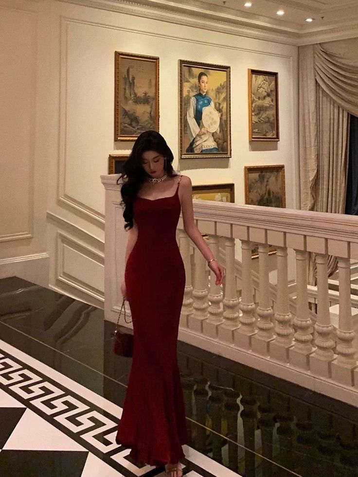 Sexy Sheath Spaghetti Straps Red Long Prom Dresses Birthday Dress fg70 formalgowns Sexy Sheath Spaghetti Straps Red Long Prom Dresses Birthday Dress fg70 formalgowns