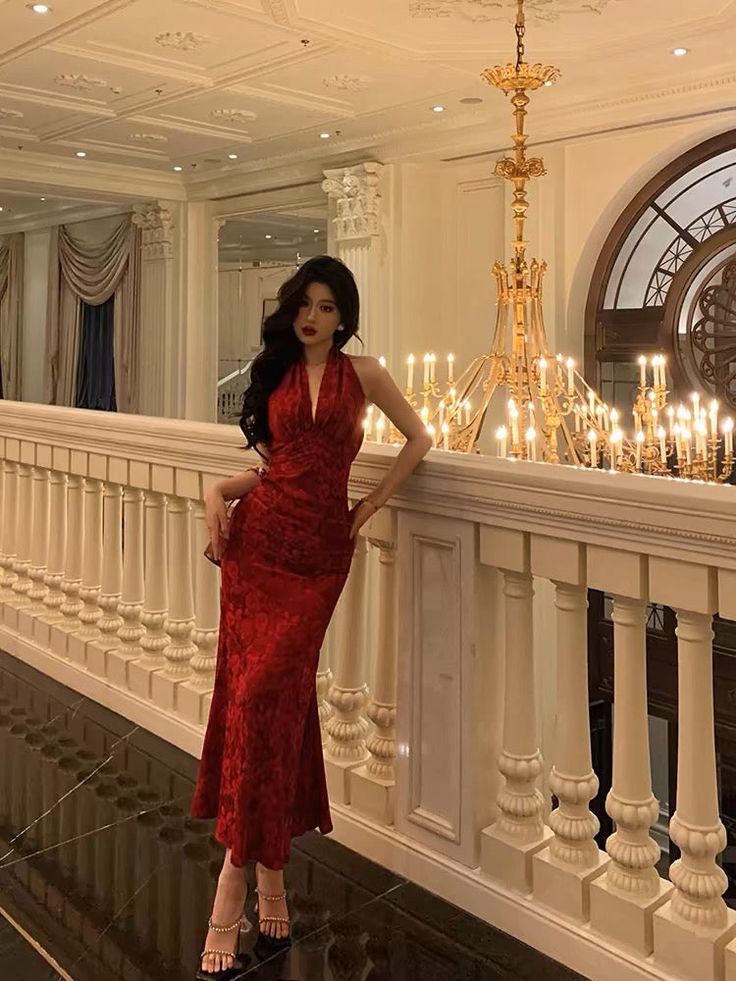 Sexy Sheath V Neckline Red Floral Ankle Length Prom Dresses Birthday D formalgowns Sexy Sheath V Neckline Red Floral Ankle Length Prom Dresses Birthday D formalgowns
