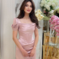 Fashion Prom Dresses Pink Sexy Evening Dress   fg2845