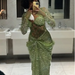 Green Long Prom Dresses Mermaid Evening Dress     fg7082