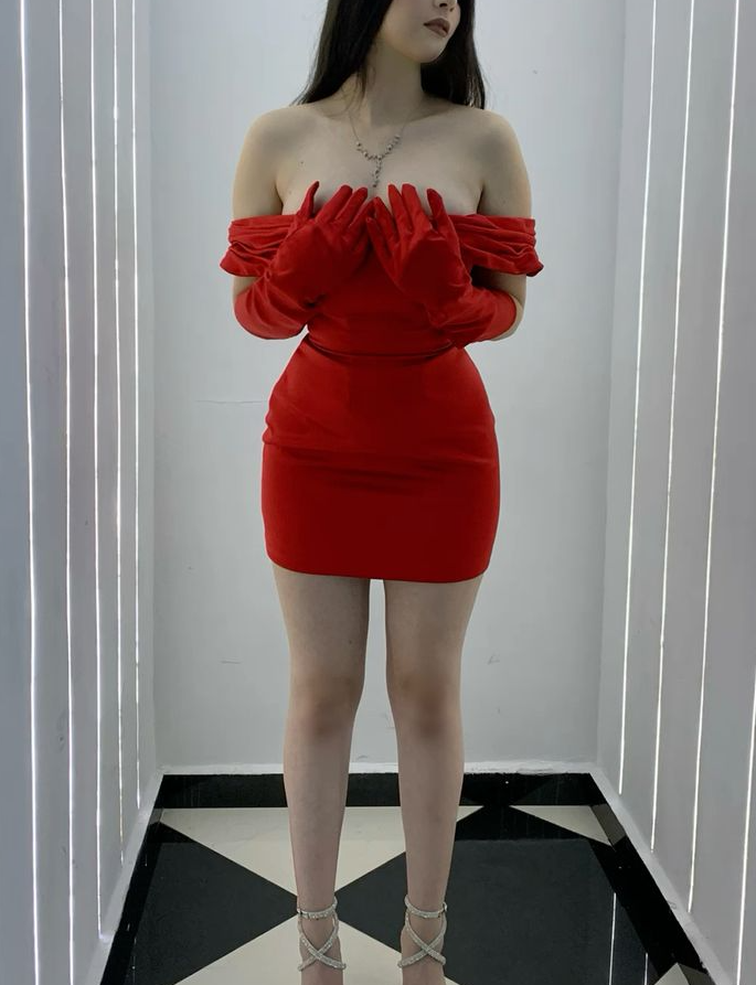red off the shoulder homecoming dress Short Prom Party Gown fg6184 – formalgowns Women's Eliette Mermaid Midi SOUTHERN IRELAND DRESS The straight Color:White / Red
