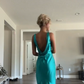 Sexy V Neck Sleeveless Evening Dress Long Prom Dresses Online     fg6680