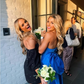 Blue Homecoming Dress , Blue Party Dress    fg4757