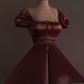 A Line Dusty Pink Simple Short Prom Dress Birthday Party Dress Homecoming Dress   fg8141
