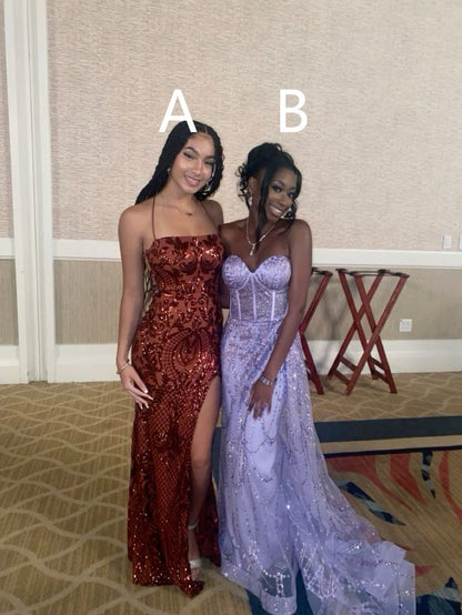 Robe de bal longue, robe de soirée fg6528