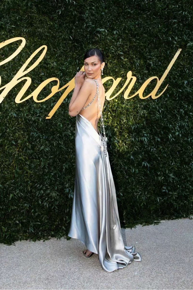 Sexy Long Backless Dress, Evening Party Dress    fg7376