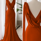 Robe de soirée rouge élégante, robe de bal fg4160
