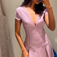 Robe de soirée courte noire irrégulière, tenue d'anniversaire, robe de cocktail, fg8064