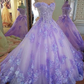 Sweet 16 Dresses Pink Lace Floral Prom Dresses Ball Gown Off The Shoulder Elegant Beaded Luxury Prom Gown        fg4334