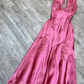 V neck Long Prom Dress Evening Dress      fg5162
