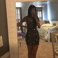 Sexy Pailletten Glänzendes Homecoming-Kleid Kurzes Partykleid fg7724