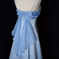 Robe de bal élégante à bretelles spaghetti vintage fg7303