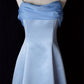 Robe de bal élégante à bretelles spaghetti vintage fg7303