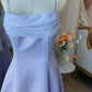 Robe de bal élégante à bretelles spaghetti vintage fg7303