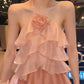 A Line Halter Short Evening Dress Cocktail Dresses Short Birthday Party Dress   fg7885