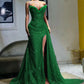 Light Purple High Split Evening Dresses, Sweetheart Mermaid Prom Dresses, Elegant Dresses for Wedding      fg6769