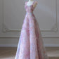 A Line Long Sleeveless Prom Dress Beautiful Evening Dresses   fg7661