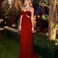 Green long prom dress,chic evening prom gown       fg3822