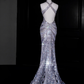 V Neck Open Back Prom Party Dress Lace Evening Dress Graduation Dress fg8667