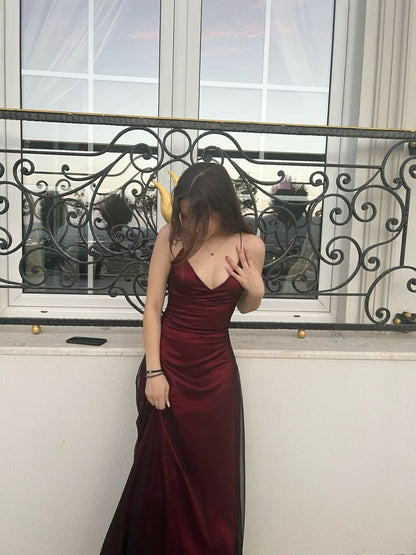 Burgundy Prom Dress Formal Wear Dresses fg6926 – formalgowns