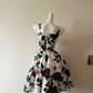 A-Linie Blumen-Ballkleid zum 22. Geburtstag, formelles Eventkleid, fg8327