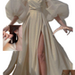 Vintage Tulle shinny Prom Evening Dress       fg2986