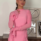 Robe longue décontractée en mousseline à volants pour femme, tenue de soirée fg7442