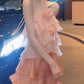 A Line Halter Short Evening Dress Cocktail Dresses Short Birthday Party Dress   fg7885