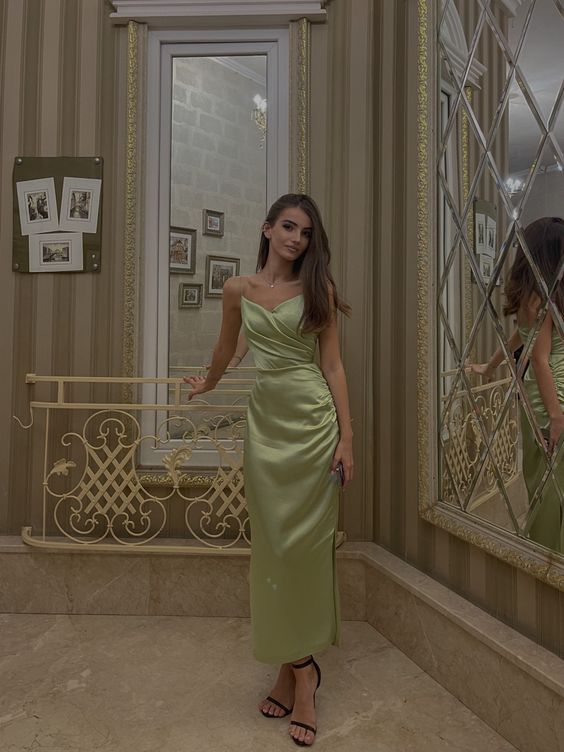 Evening Dresses Sage Green Sexy Formal Party Gowns fg5460 formalgowns Evening Dresses Sage Green Sexy Formal Party Gowns fg5460 formalgowns