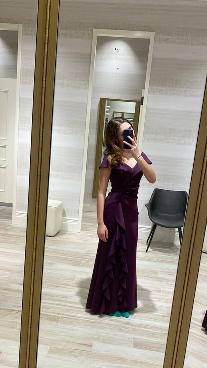 pre made prom dresses Beaded Prom Gowns, Custom Made Prom Dresses: Mermaid Feather Evening Gown with Crystals, Halter Neck, Sleeveless & Lace-Up Back