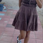 A Line Brown Birthday Outfit Short Evening Dress Short Party Dress Homecoming Dress   fg8094