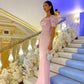 Pink Prom Dresses Women Formal Party Evening Gown    fg1511