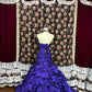 A Line Royal Blue Evening Dress Elegant Sleeveless Prom Dress    fg8174