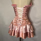 New Arrival Strapless Pink Homecoming Dress Party Dress    fg7564