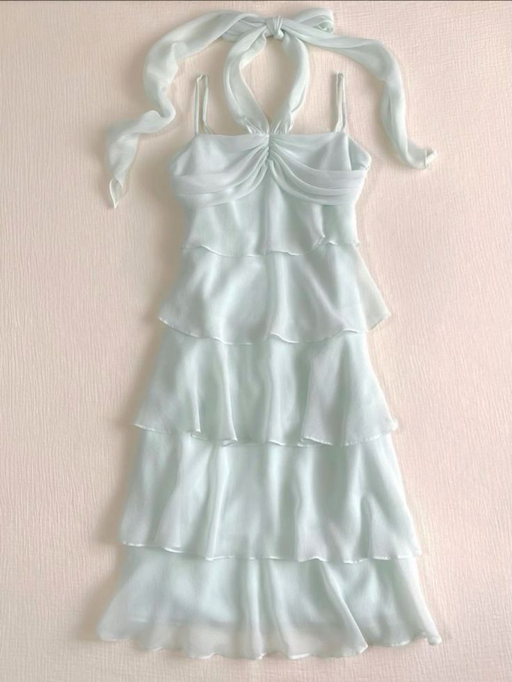 Tiered Ruched Chiffon Vintage Dress Short Homecoming Dress,Sexy Party – formalgowns